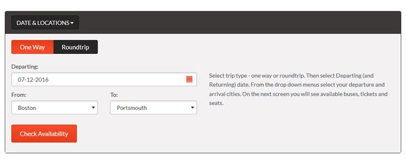 Bus Reservation System Demo 