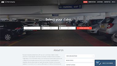 Create your Car Parking Website!