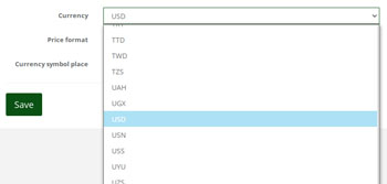 Multiple Currencies Feature