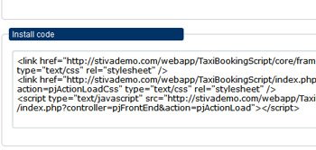 Easy-to-install taxi script