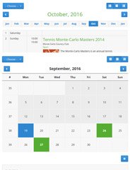 Event Booking Calendar Demo 