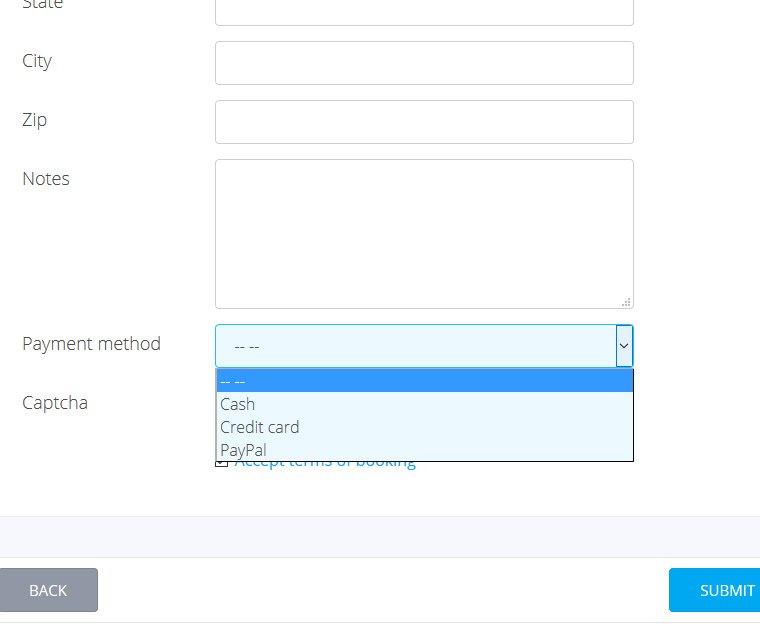 Process various payments