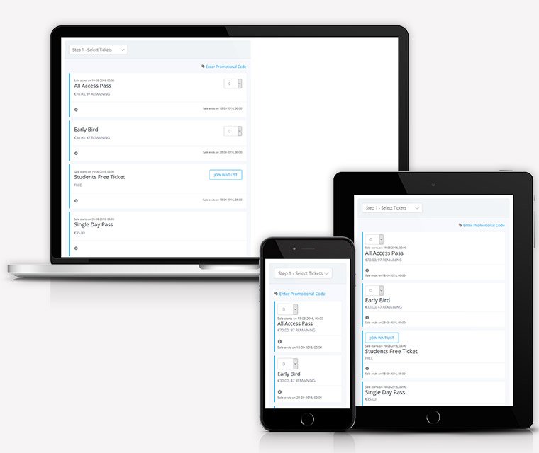 Responsive ticket booking system