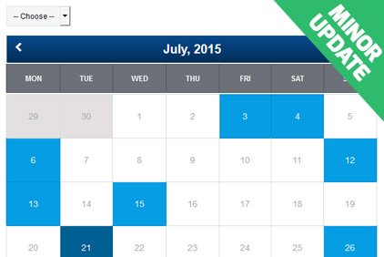 Changelog in PHP Event Calendar v3.1