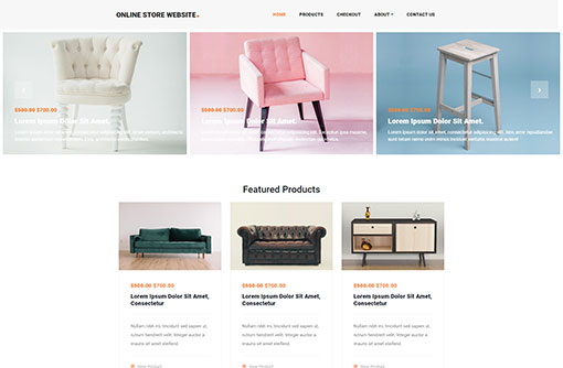 Online Store Template