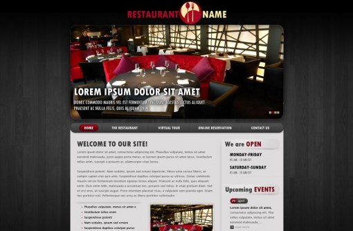 Restaurant Website Template