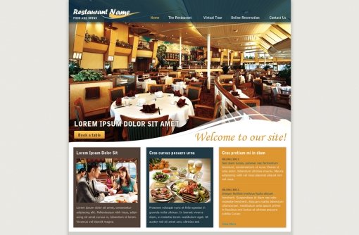 Restaurant Website Template