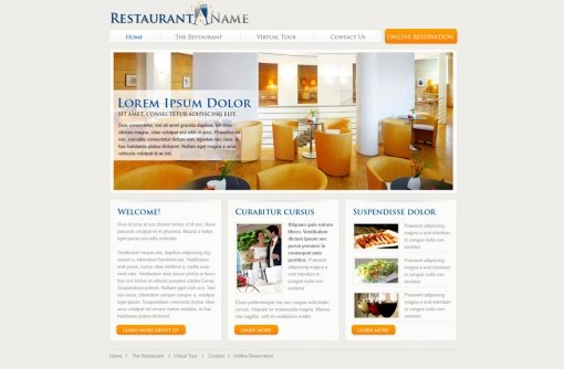 Restaurant Website Template