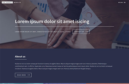 Job Website Template