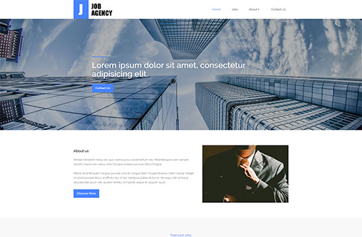 Job Portal Web Template