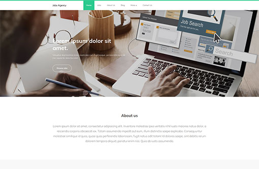 Job Website Template