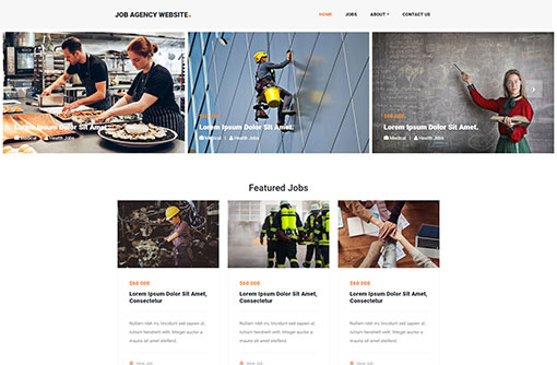 Job Website Template