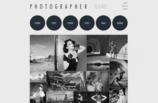 Photography Website Template