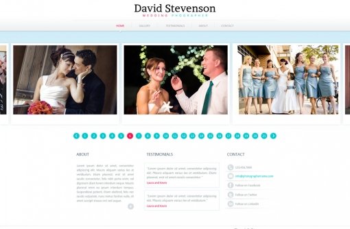 Photography Website Template