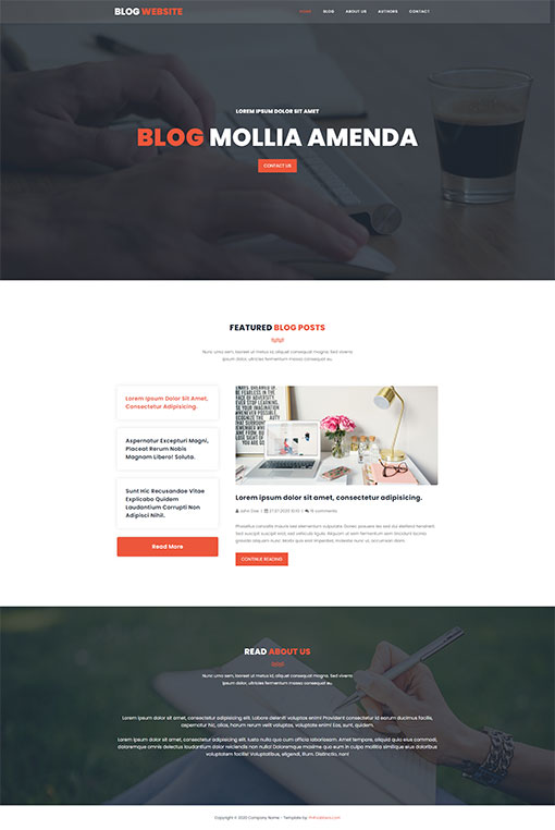 Blog Template 169