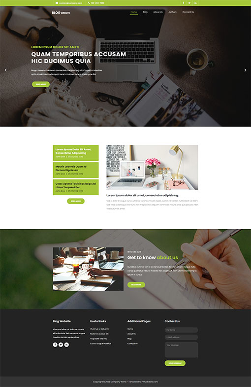 Blogger Template 173