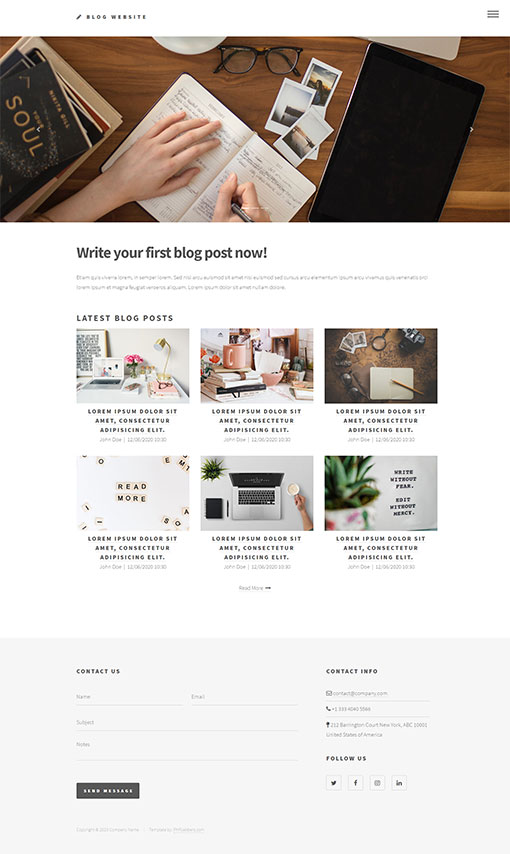 Blogger Template 174