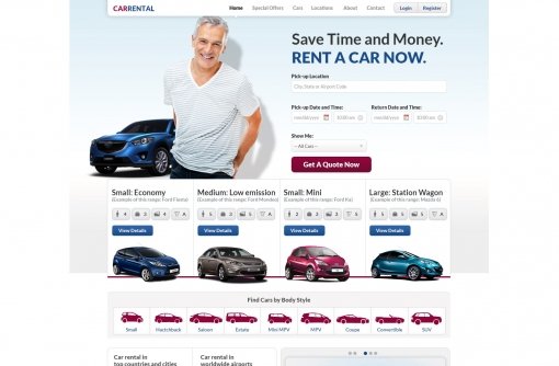 Car Rental Template