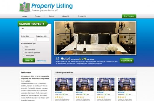 Real Estate Website Template