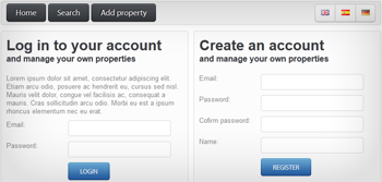 Add property to property rental software