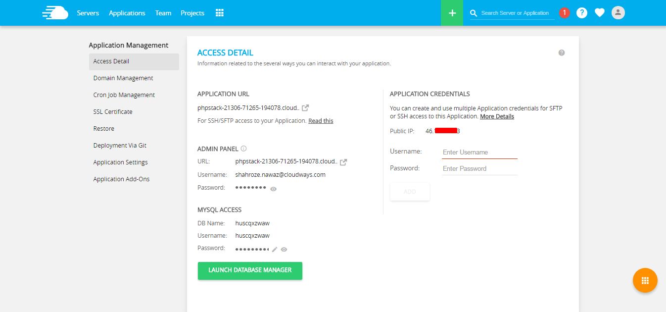 Server & Application Level SSH