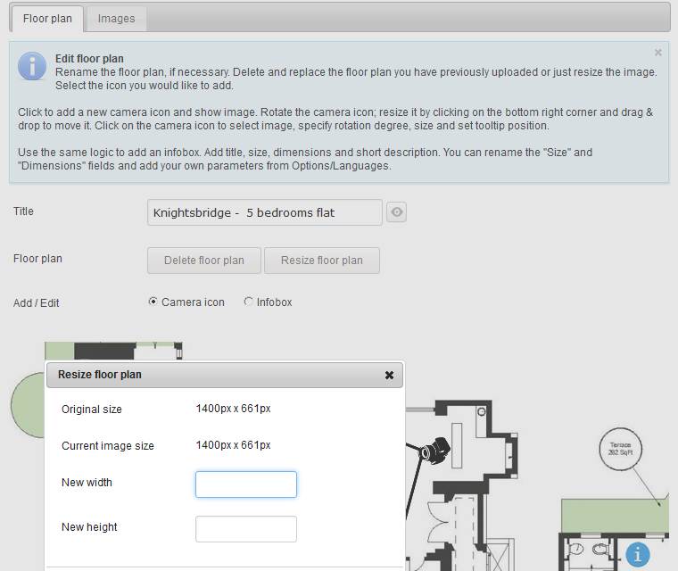 Interactive Floor Plan Upload And Resize Floor Plan Map Images