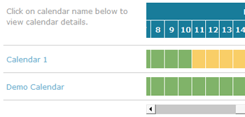 Multiple Availability Calendars