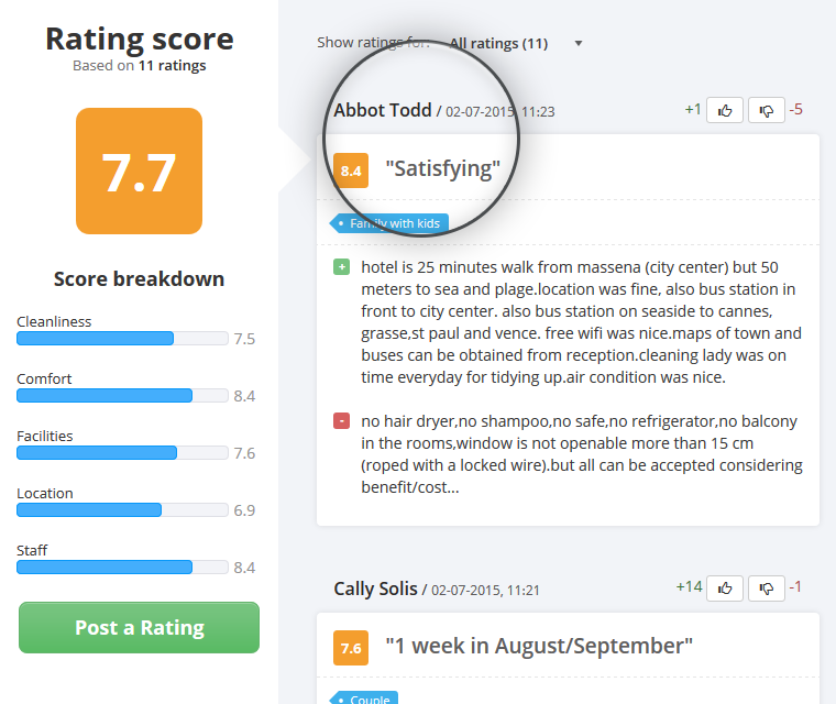 Php Review Script Show Name Date Time Of Posting